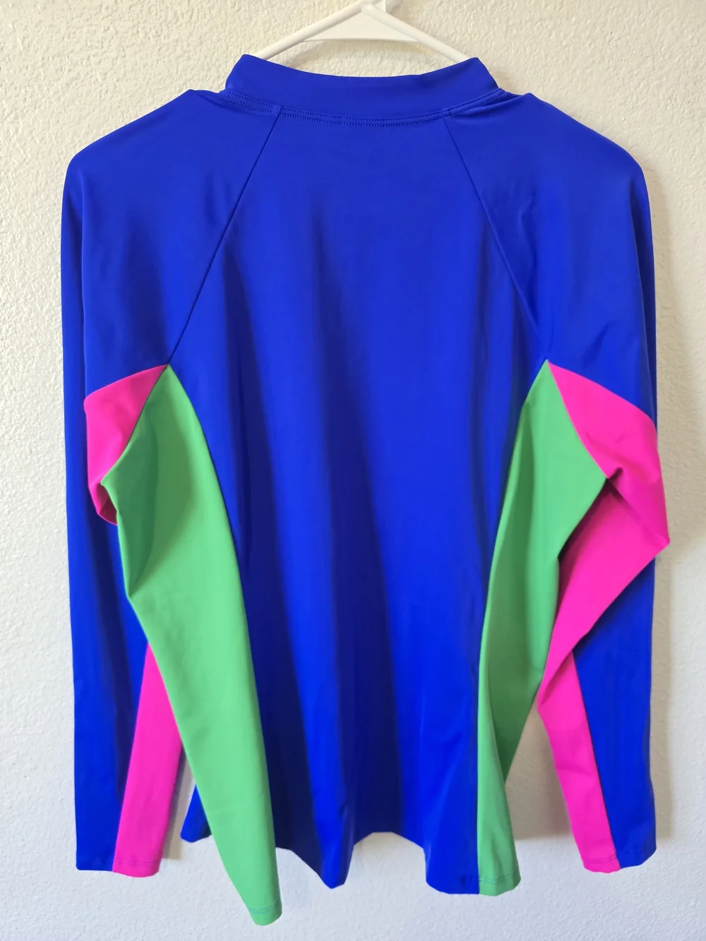Boden Colorblock Swim Top Rash Guard 16-18